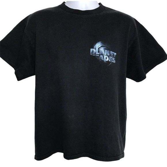 Vintage Planet of the Apes 2000 Movie Promo T Shirt Rule the Planet Large - Picture 2 of 10